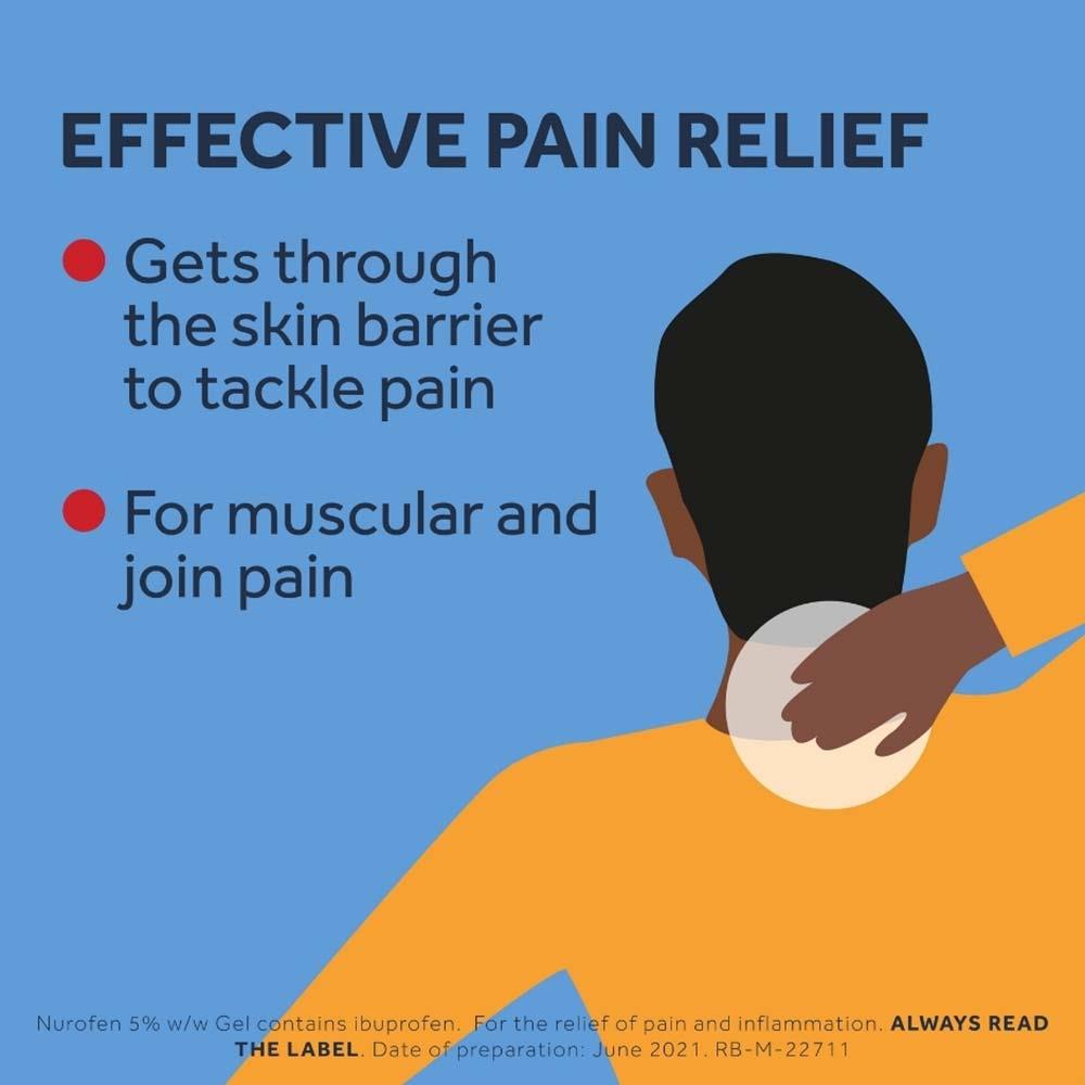 Nurofen 5% Ibuprofen Pain Relieving Gel 30g