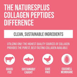 Natures Plus Collagen Peptides Berry Lemonade 322g