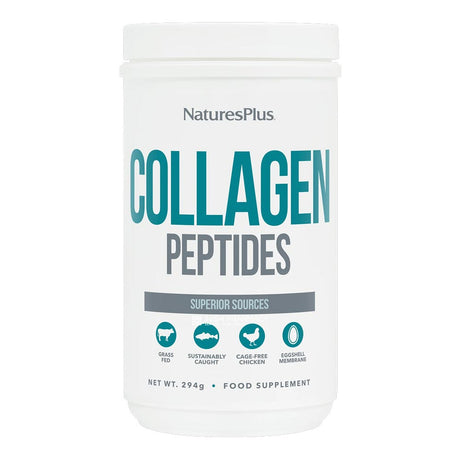 Natures Plus Collagen Peptides Powder with Vitamin C 294g – vitamin C to support a healthy immune system