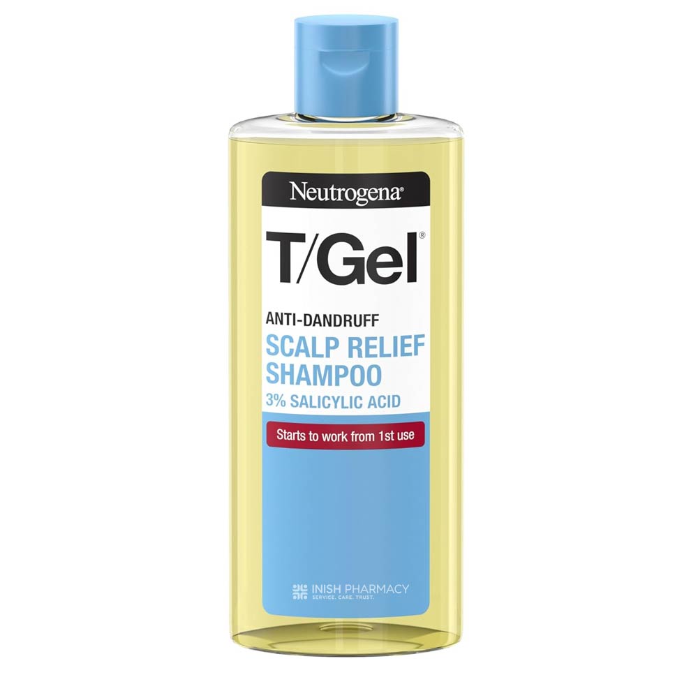 Neutrogena T Gel Anti-Dandruff Scalp Relief Shampoo 250ml – tackles dandruff to leave hair and scalp healthy