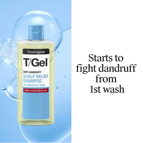 Neutrogena T Gel Anti-Dandruff Scalp Relief Shampoo 250ml