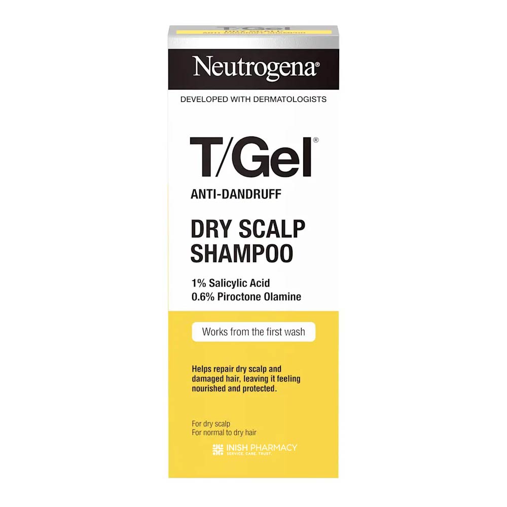 Neutrogena T/Gel Anti-Dandruff Shampoo Dry Hair – dermatologist-developed for healthy skin
