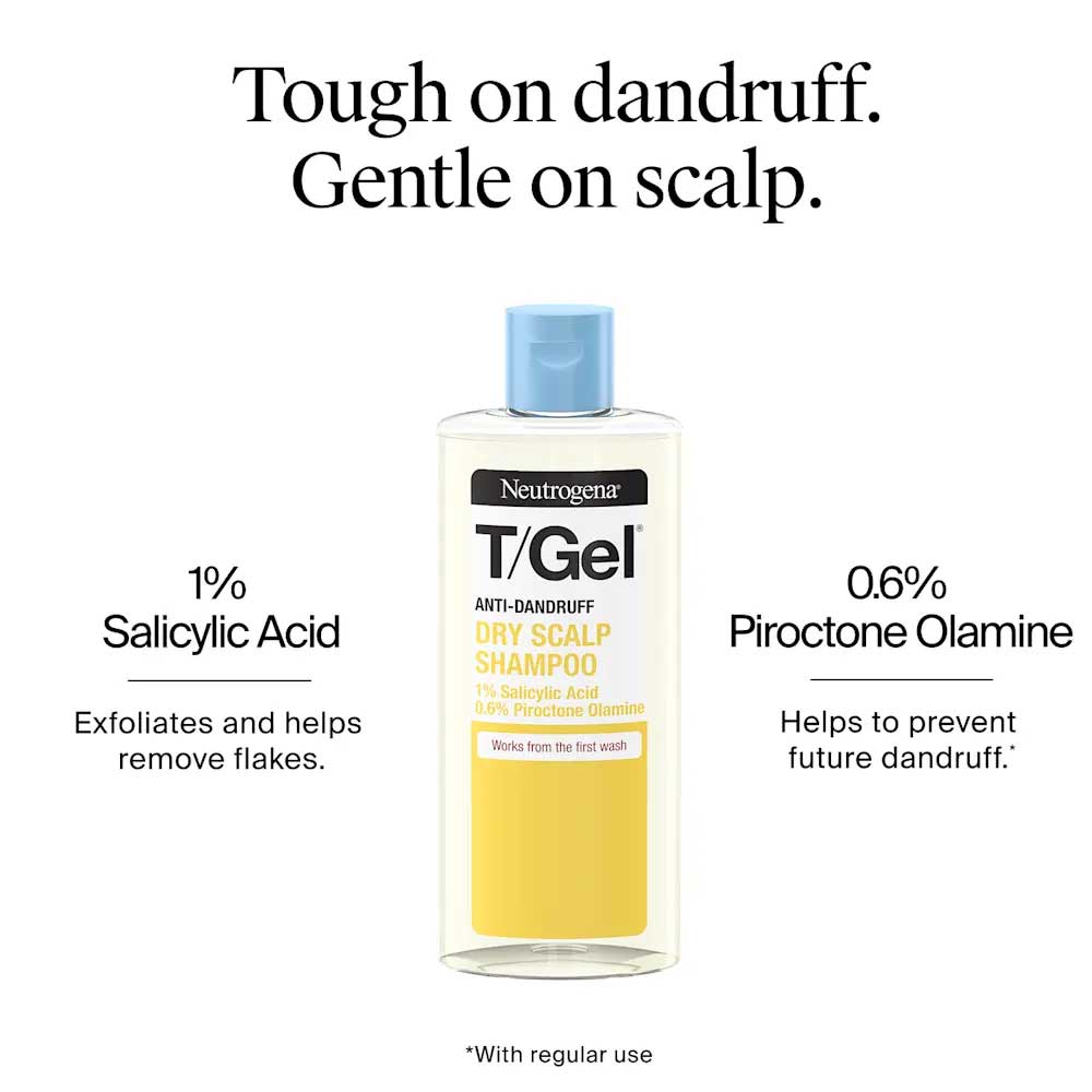 Neutrogena T/Gel Anti-Dandruff Shampoo Dry Hair