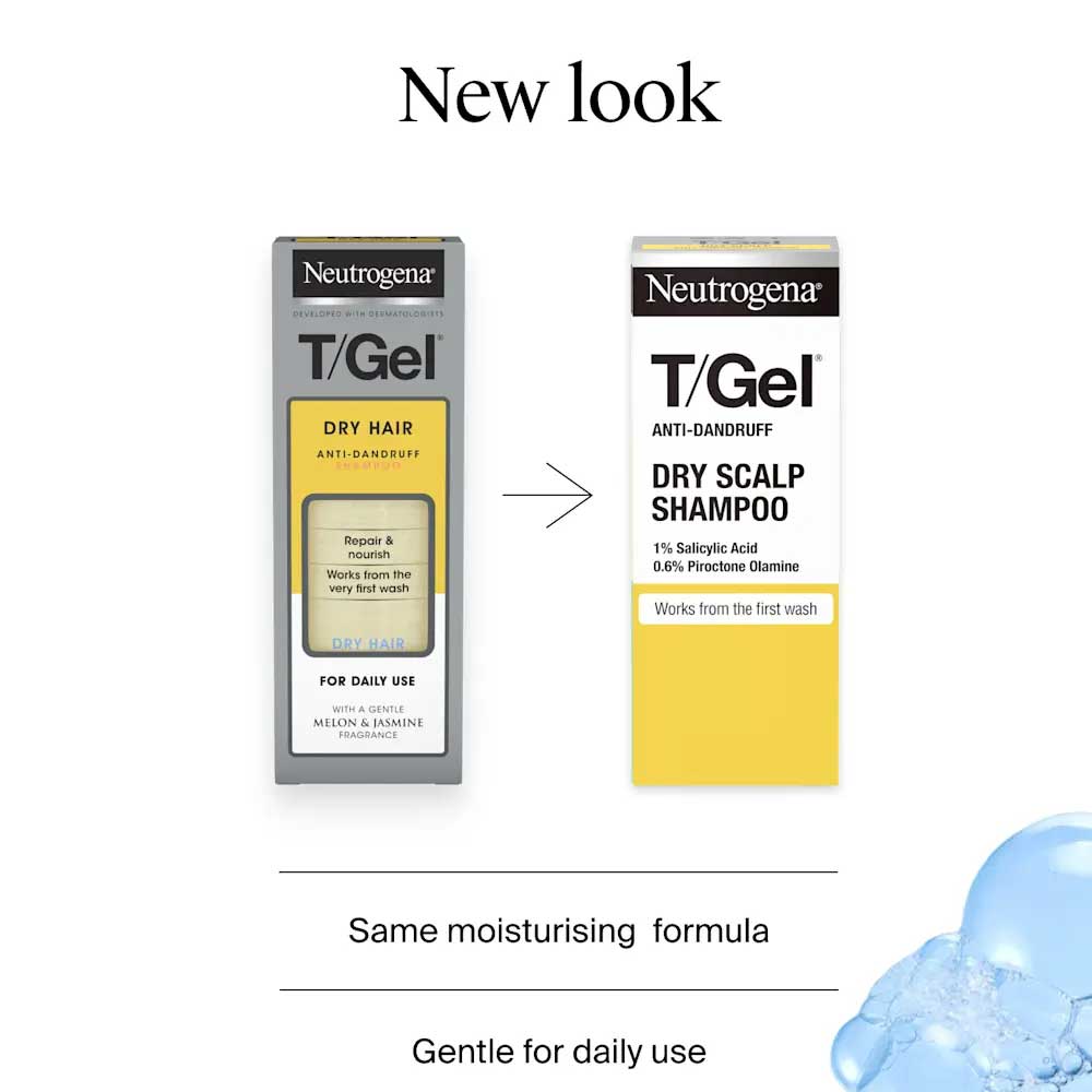 Neutrogena T/Gel Anti-Dandruff Shampoo Dry Hair
