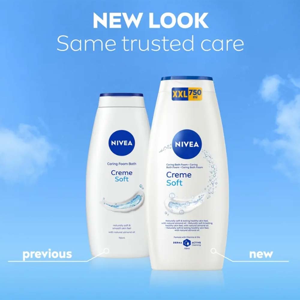 Nivea Bath Creme Soft 750ml