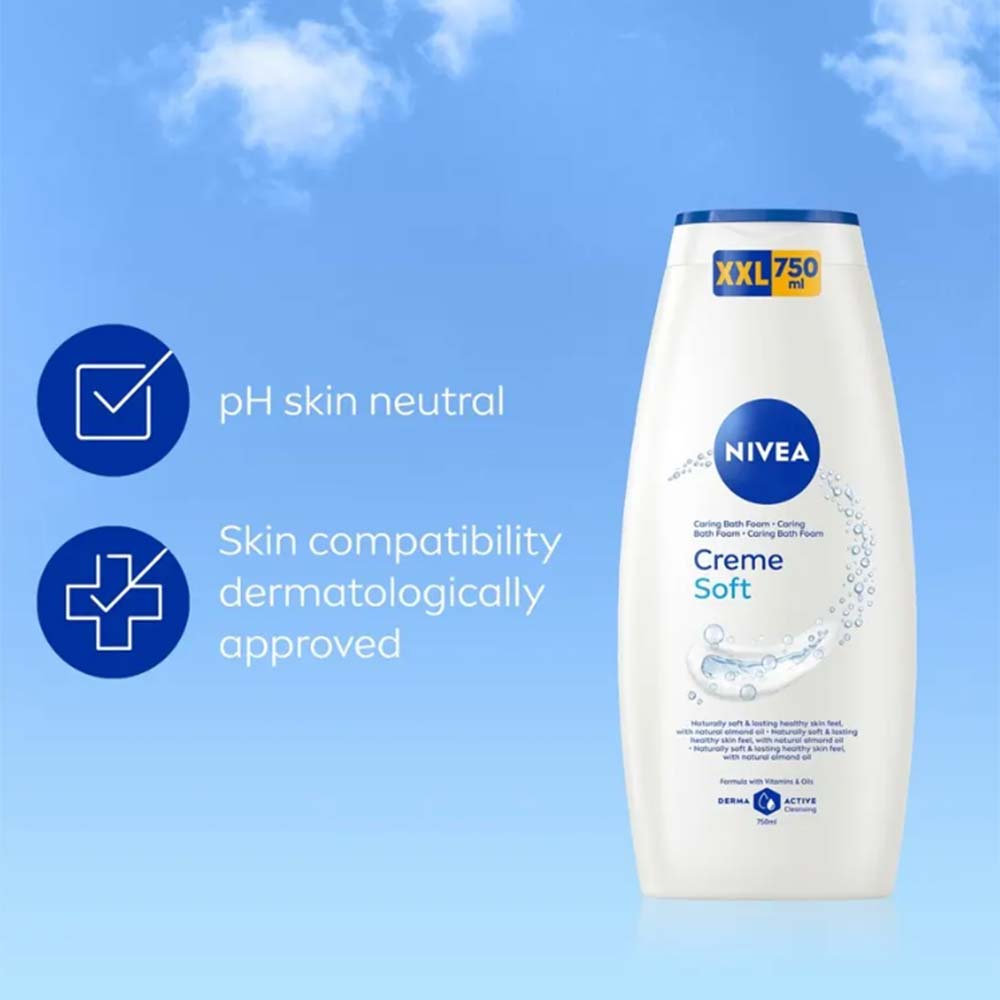 Nivea Bath Creme Soft 750ml