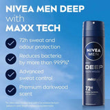 Nivea Men Deep Darkwood Black Carbon Anti-Perspirant 150ml