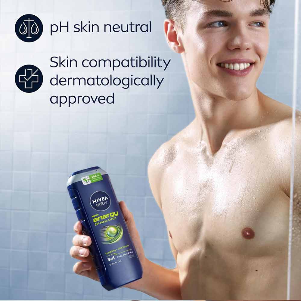Nivea Men Shower Energy 500ml