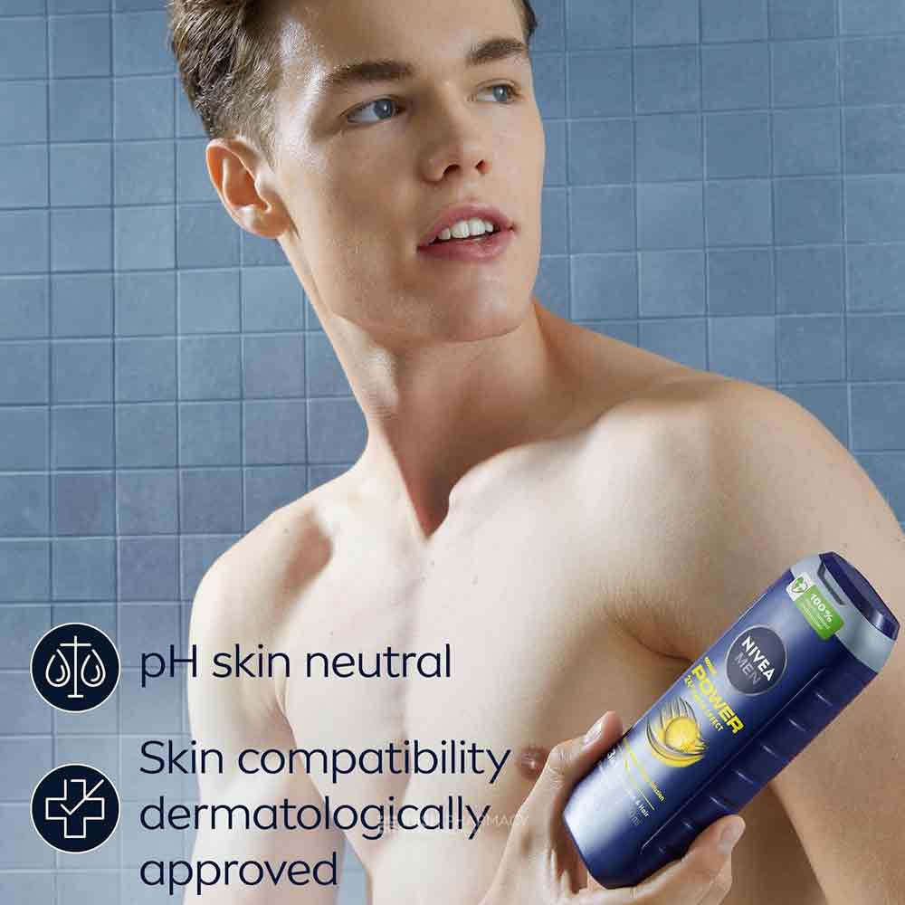 Nivea Men Shower Gel Power 500ml