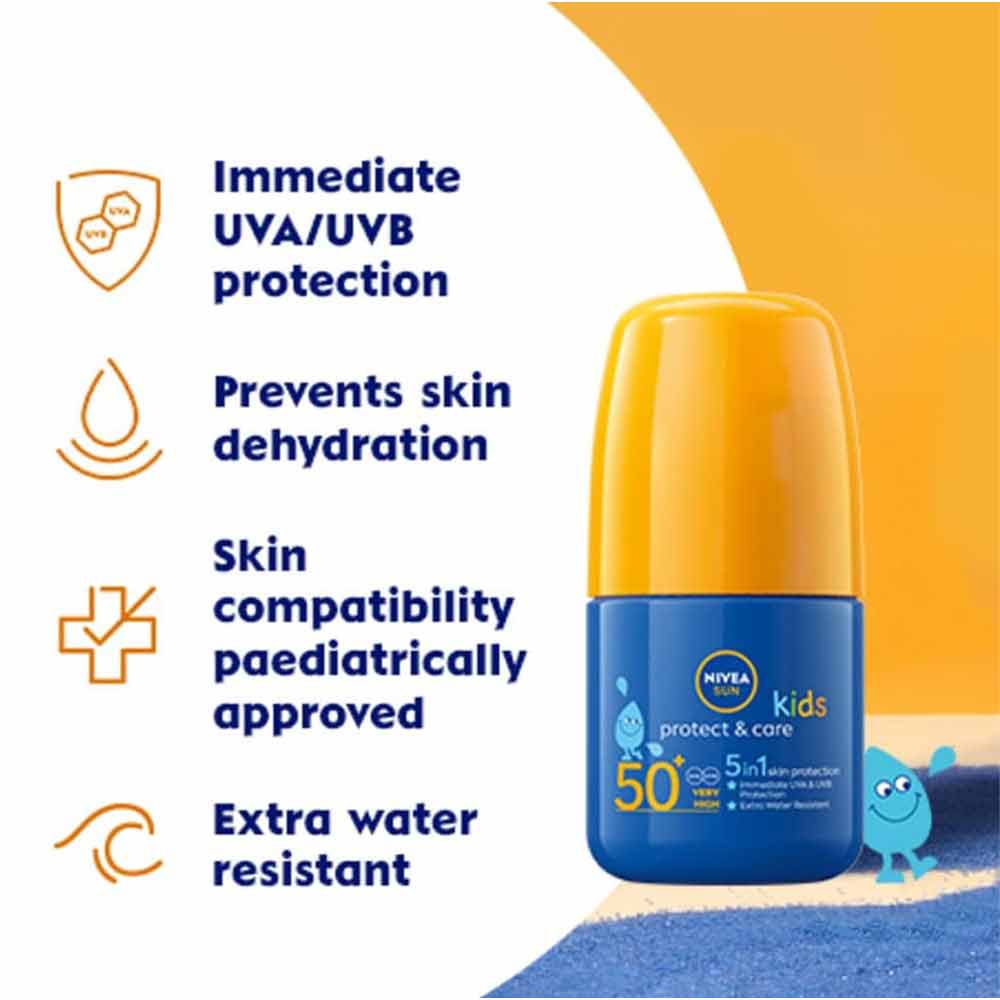 Nivea Sun Kids Protect & Care Roll-On SPF50 50ml
