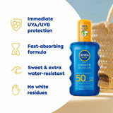 Nivea Sun Protect & Dry Touch Spray SPF50 200ml