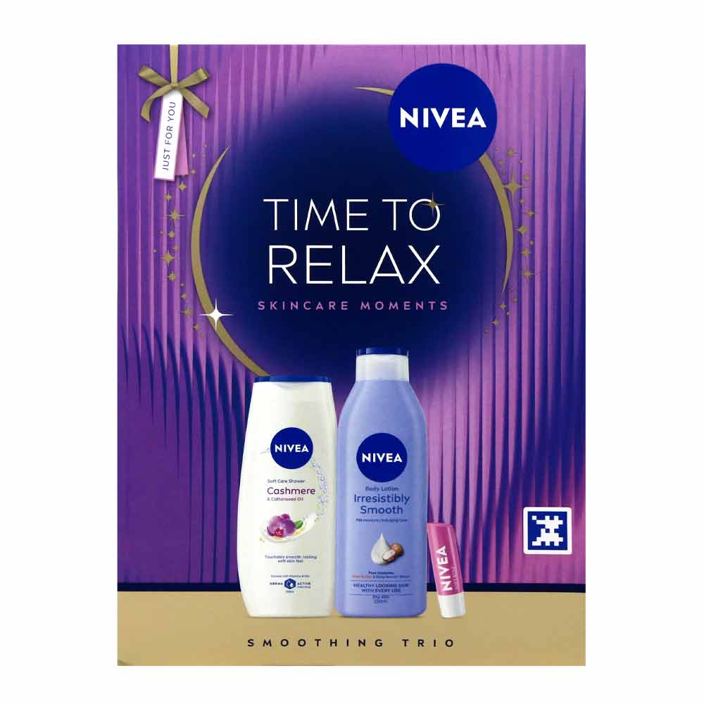 Nivea Time to Relax 3 Piece Giftset