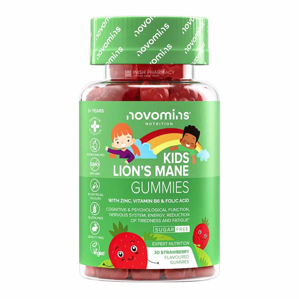Novomins Nutrition Kids Lion's Mane Gummies 30 Pack