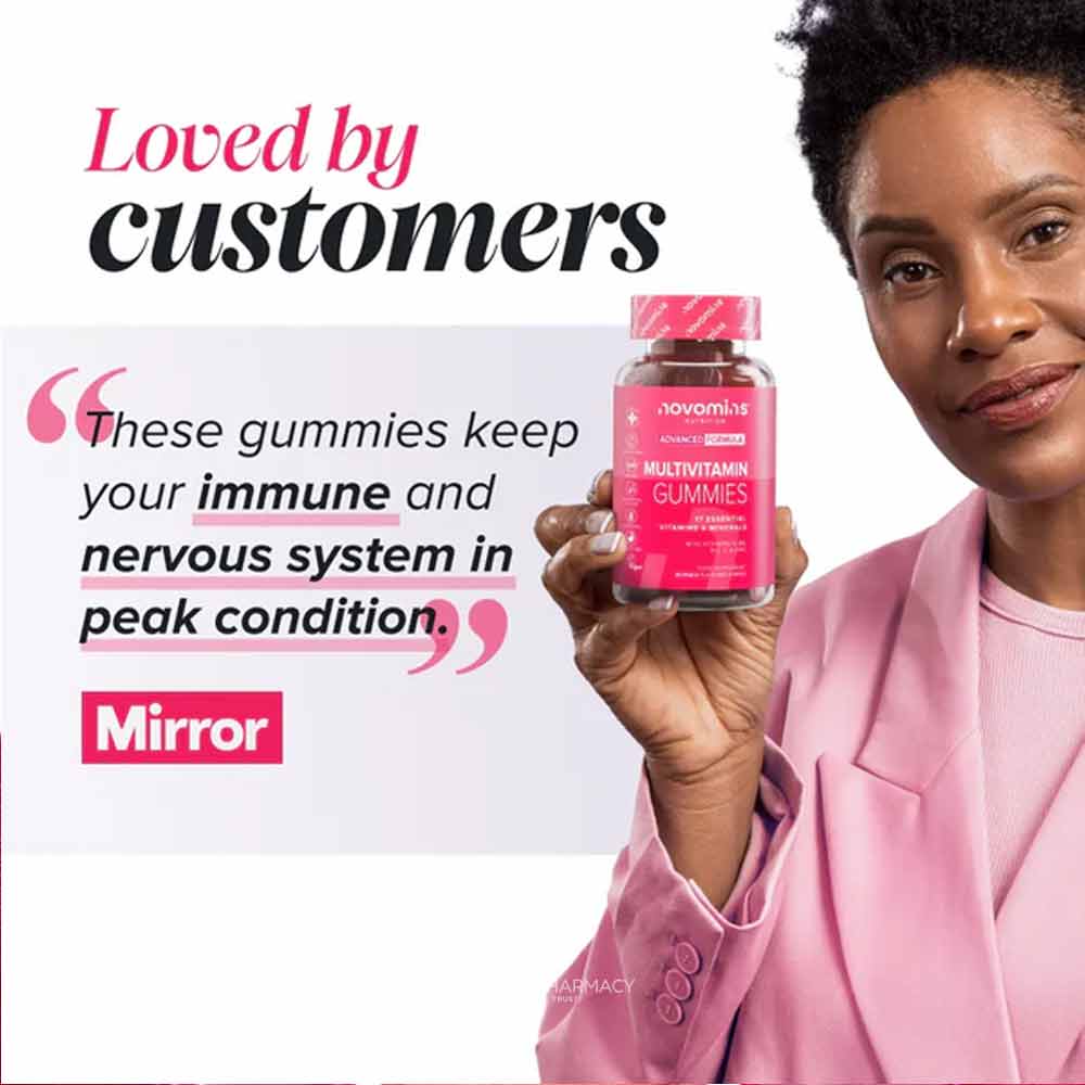 Novomins Nutrition Multivitamin Gummies 60 Pack