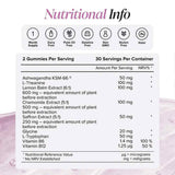 Novomins Nutrition Relax Gummies 60 Pack
