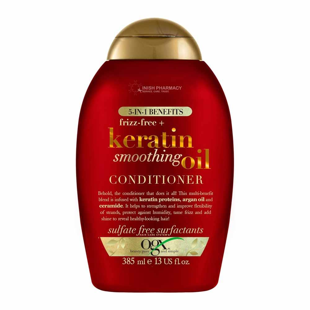 OGX Keratin Smoothing Oil Conditioner 385ml