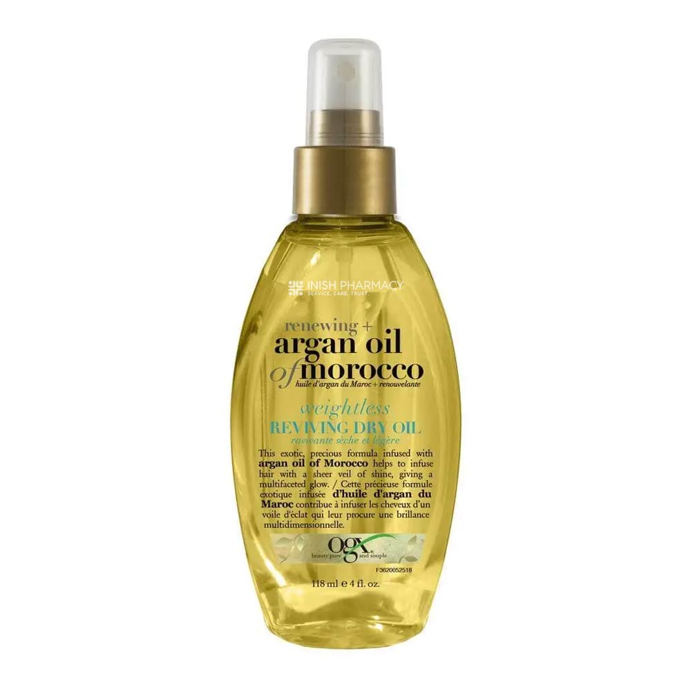 OGX Argan Oil Weightless Reviving Dry Oil 118ml