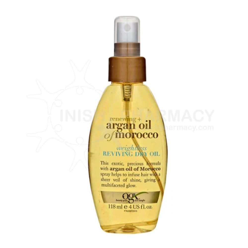 OGX Argan Oil Weightless Reviving Dry Oil 118ml