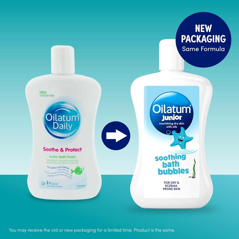 Oilatum Junior Soothing Bath Bubbles 300ml