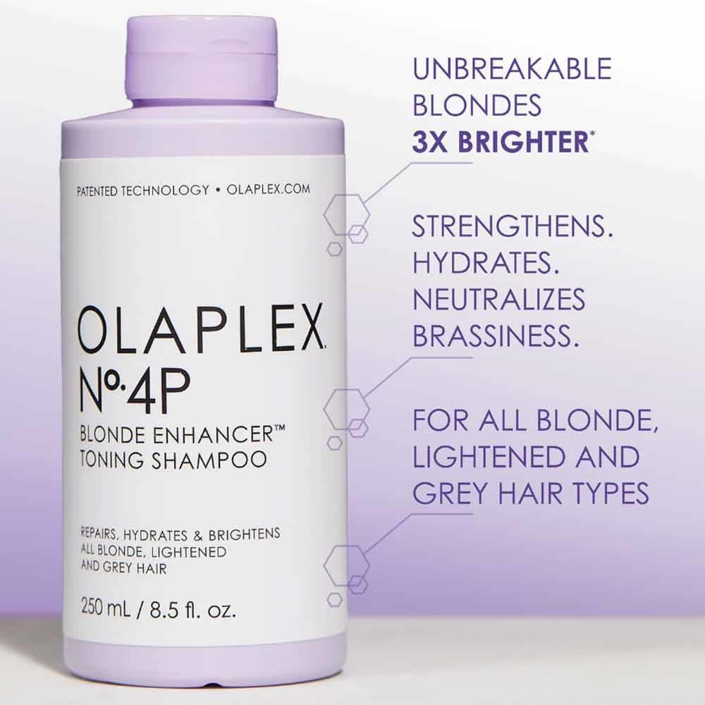 Olaplex Blonde Enhancer Toning Shampoo No.4P 250ml