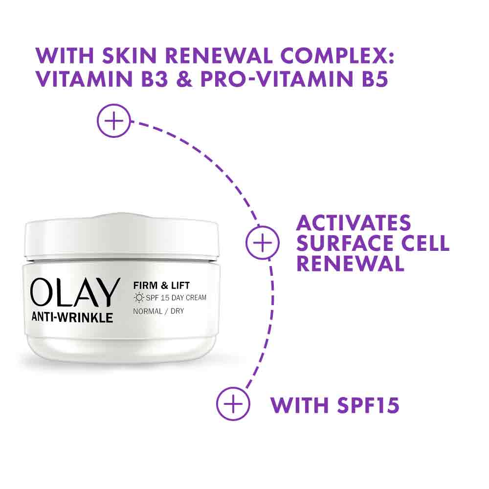 Olay Anti-Wrinkle Firm & Lift SPF15 Day Cream 50ml
