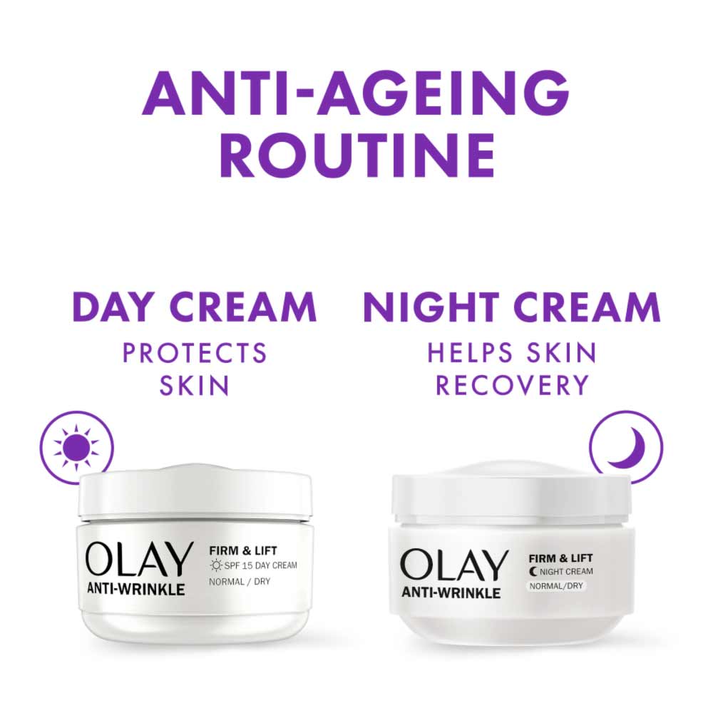 Olay Anti-Wrinkle Firm & Lift SPF15 Day Cream 50ml