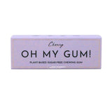 Oh My Gum! Cherry Flavoured Plant Based Chewing Gum 10 Pieces
