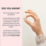 Oh My Gum! Cinnamon Flavoured Plant Based Chewing Gum 10 Pieces