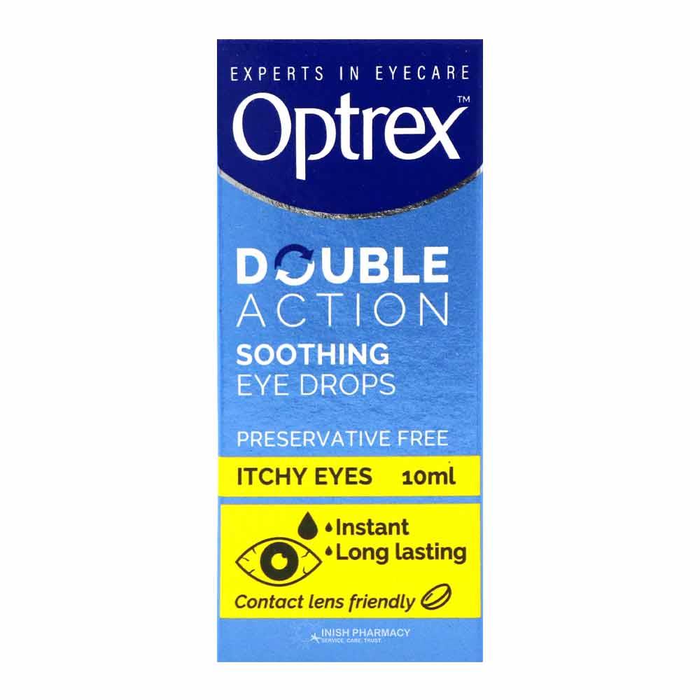 Optrex Double Action Drops for Itchy & Watery Eyes 10ml