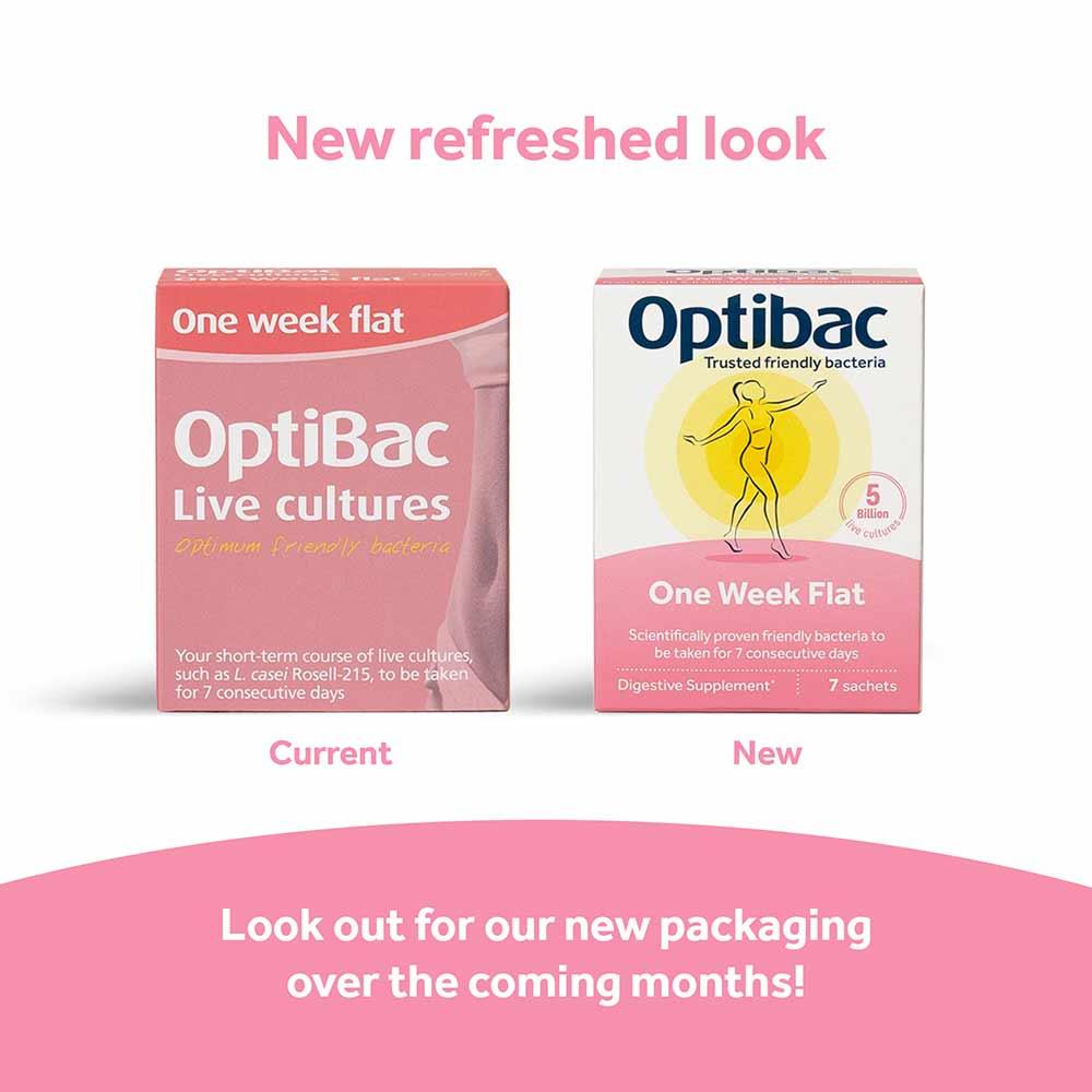 Optibac Probiotics One Week Flat 7 Sachets