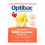OptiBac Probiotics Strawberry Kids Gummies 30 Pack