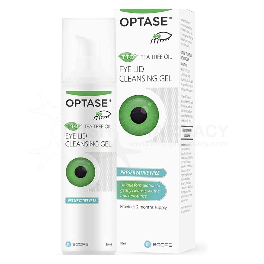 Optase Tea Tree Oil Eyelid Cleansing Gel 50ml Inish Pharmacy Optase Tea Tree Oil Eyelid Cleansing Gel 50ml Inish Pharmacy