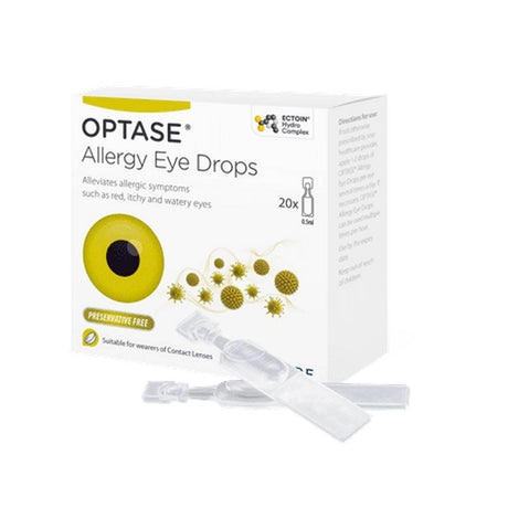Optase Allergy Eye Drops – soothes and relieves itchy, watery allergy eyes