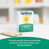 OptiBac Probiotics For Those On Antibiotics 10 Capsules