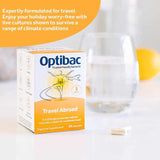 OptiBac Probiotics Travel Abroad Probiotic Capsules 20 Pack