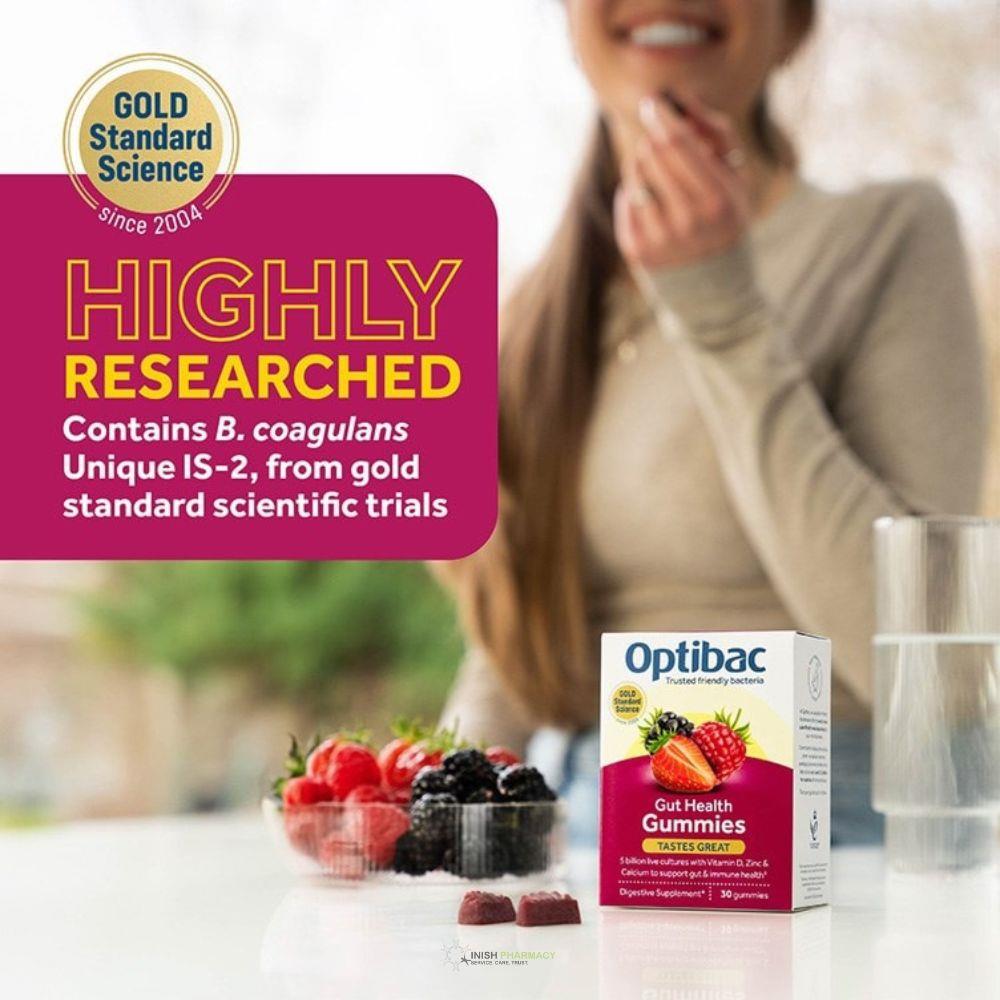 OptiBac Probiotics Gut Health Gummies 30 Pack