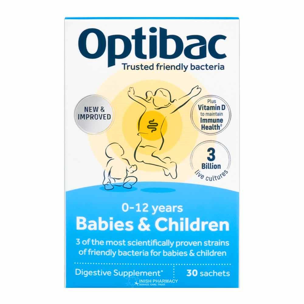 OptiBac Probiotics For Babies & Children 30 Pack