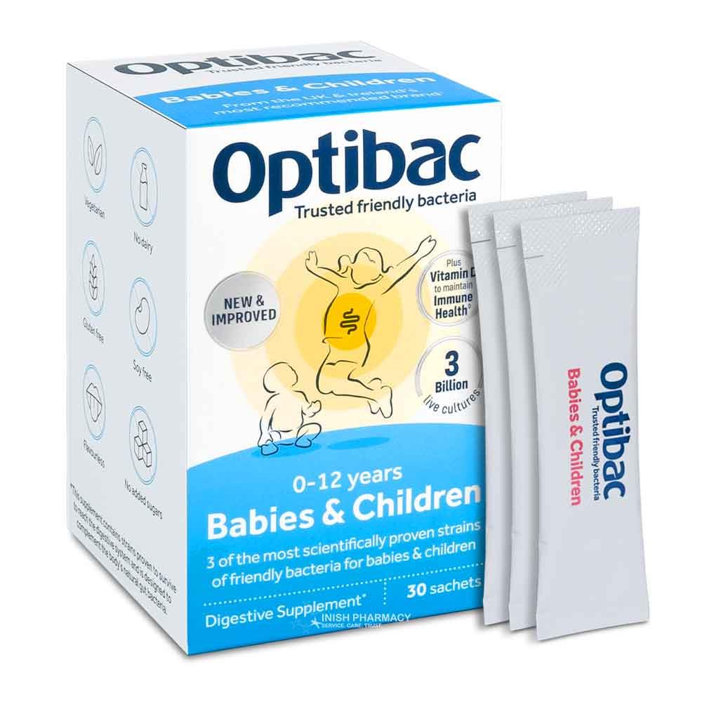 OptiBac Probiotics For Babies & Children 30 Pack