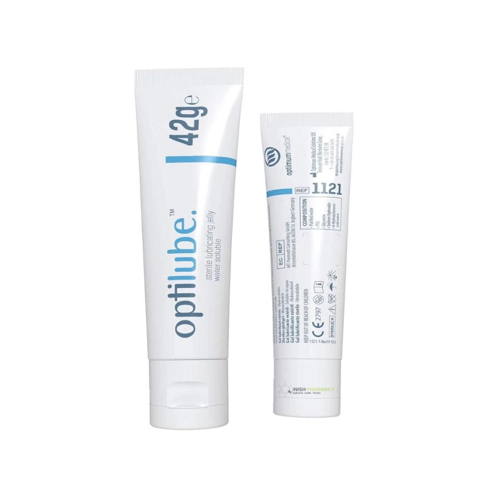 Optilube Lubricating Jelly 42g Inish Pharmacy Optilube Lubricating Jelly 42g Inish Pharmacy