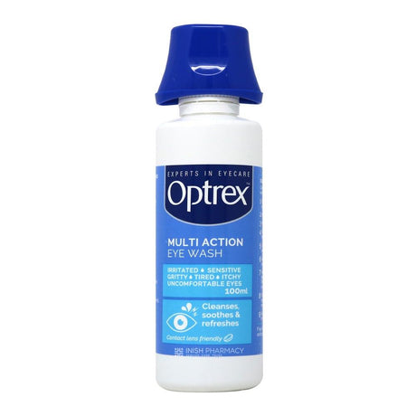 Optrex Multi Action Eye Wash 100ml – soothes and hydrates dry, irritated eyes