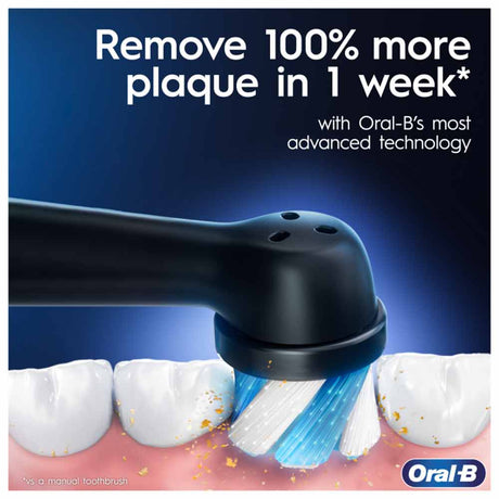 Oral-B iO3 Matt Black Electric Toothbrush +Travel Case