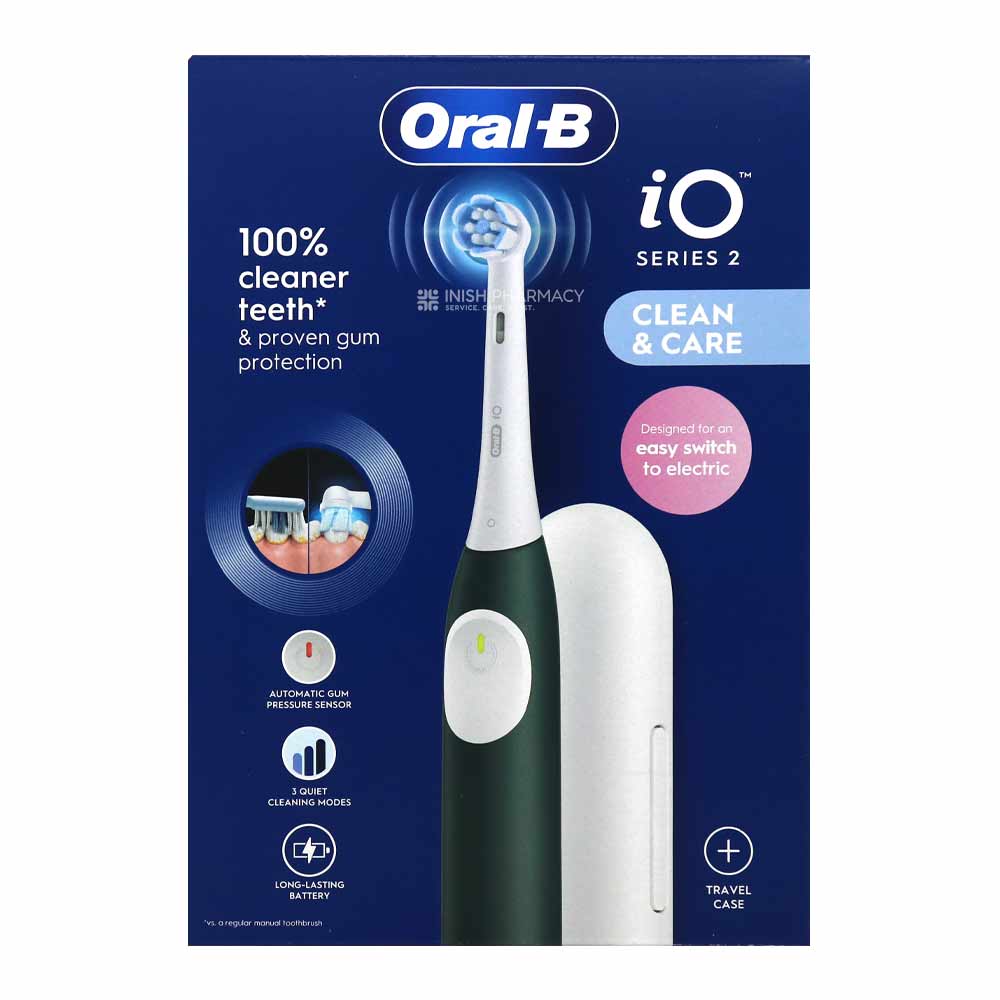 Oral-B iO Series 2 Green Electric Brush (+Case)