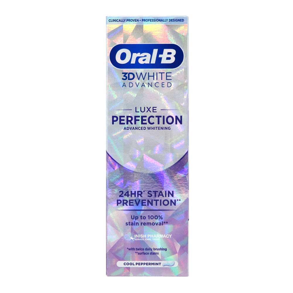 Oral B 3D White Advanced Luxe Perfection Toothpaste 75ml