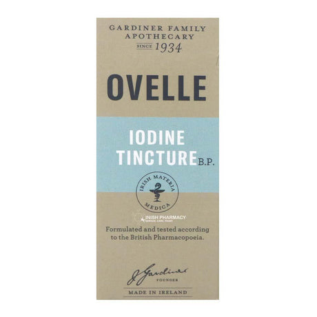 Ovelle Iodine Tincture 2.5% w/v 30ml – cleans and protects wounds