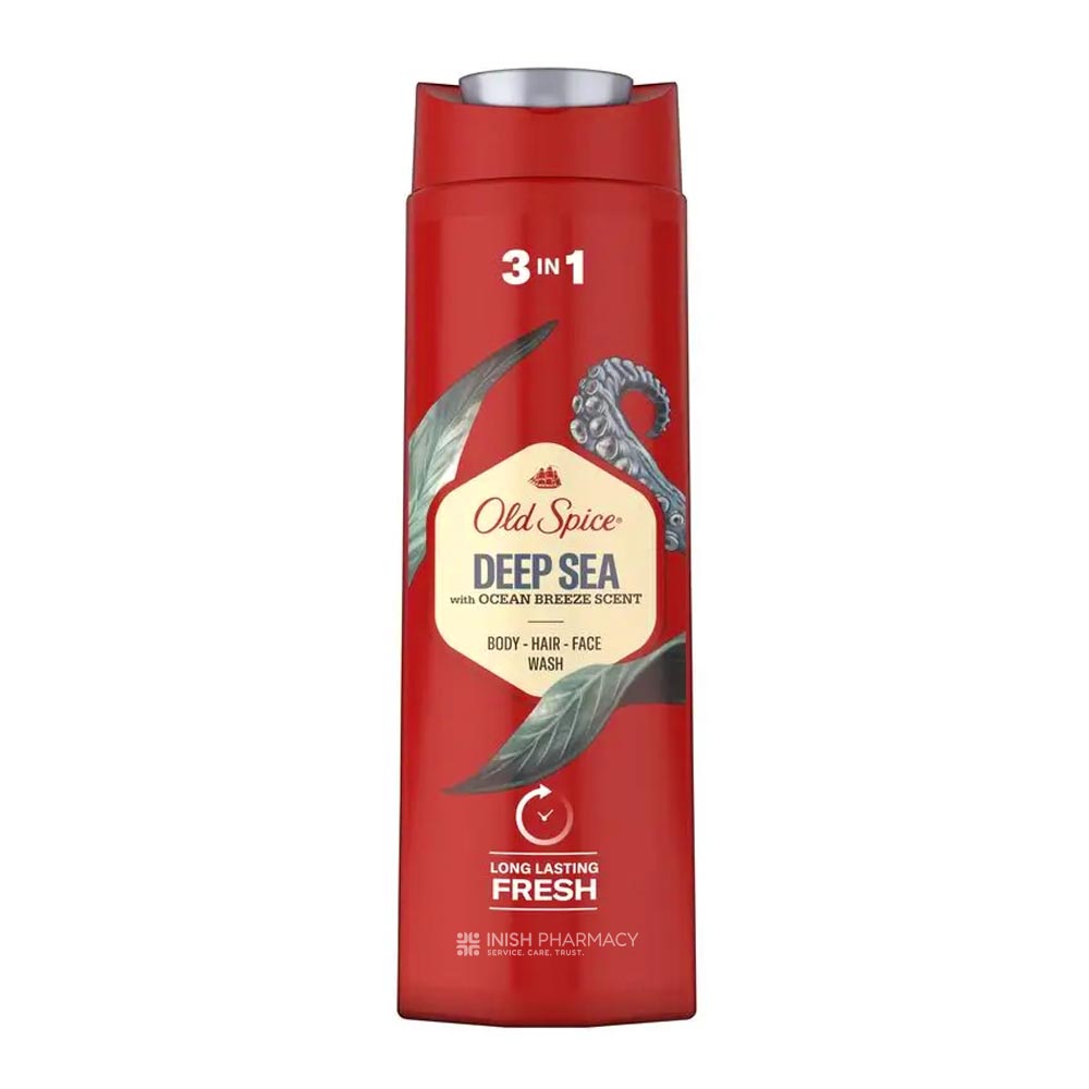 Old Spice Deep Sea 3-in-1 Shower Gel 400ml