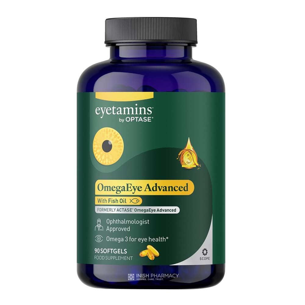 Optase Eyetamins OmegaEye Advanced 90 Softgels
