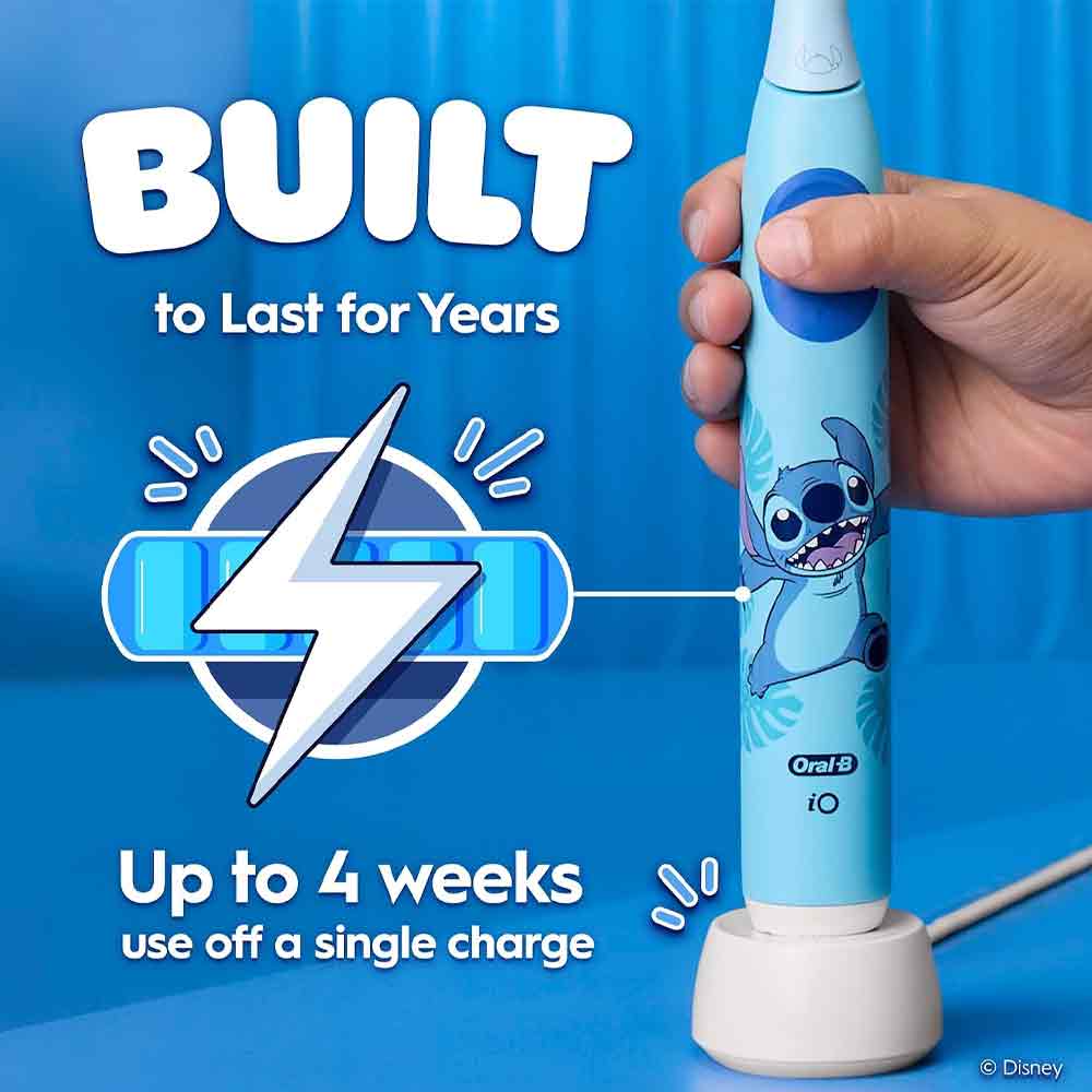 Oral B iO Kids Disney Stitch Electric Toothbrush