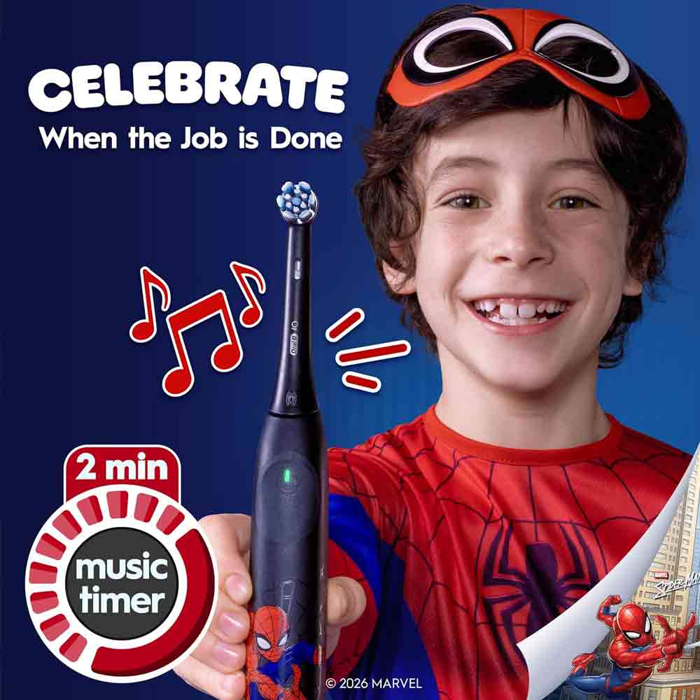 Oral B iO Kids Spiderman Electric Toothbrush