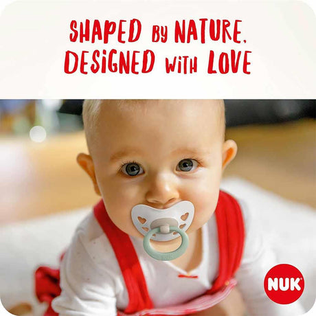 NUK Signature Soothers Boy – a gentle soother to comfort and soothe babies