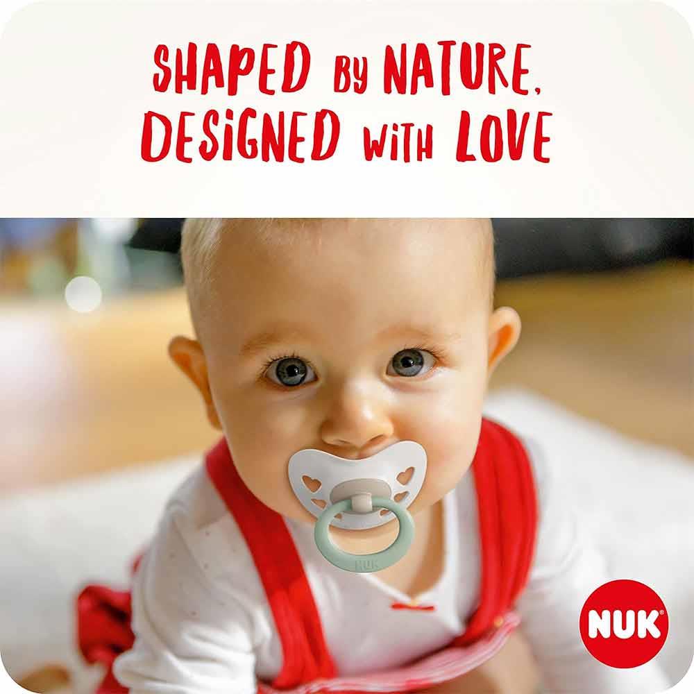 NUK Signature Night Soothers Girl